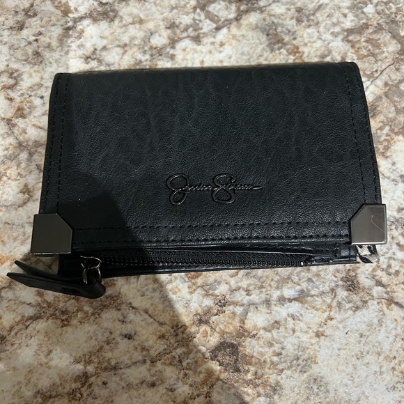 Jessica Simpson Black Wallet - Picture 1 of 5